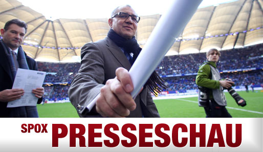 Die Champions League ist kein Ponyhof - Felix Magath (M.) will sich mit 25 Mio. Euro rüsten