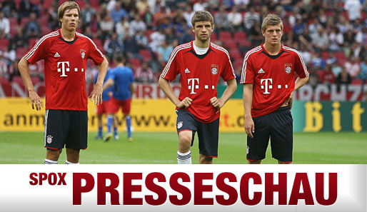 Sinnbild für eine neue Generation deutscher Spieler: Badstuber, Müller und Kroos (v.l.)