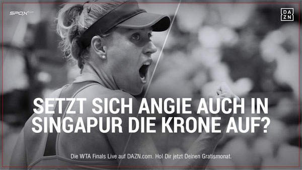 Setzt sich Angelique Kerber auch in SIngapur die Krone auf?