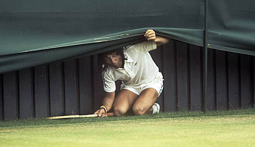 Ilie Nastase galt als genialer Tennisspieler - und als einer der größten Spaßvögel der ATP-Historie