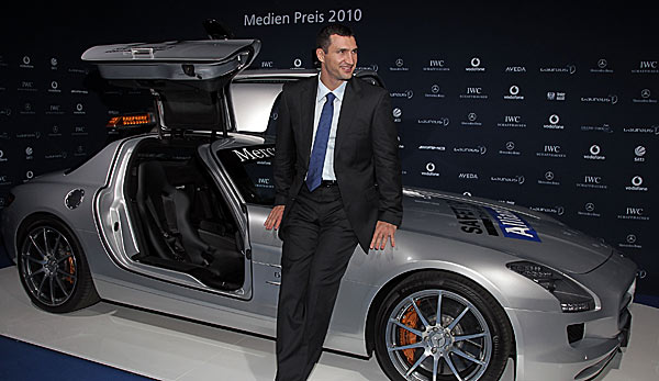 Wladimir Klitschko war einer der Stargäste beim Laureus Medien Preis 2010