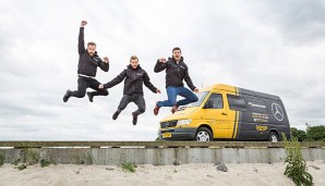 Ein Dreierteam fährt mit Sprinter durch zehn Länder und legt rund 3000 km zurück