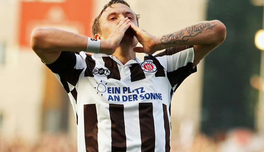 Max Kruse wechselte 2009 von Werder Bremen zum FC St. Pauli