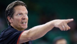 Trainer Frank Menz erlebte mit Braunschweig ein Desaster gegen Bamberg