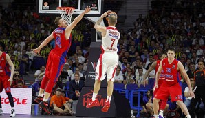 Vassilis Spanoulis wurde spät zum gefeierten Helden