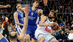 Sergio Llull kam in der Playoff-Serie gegen Anadolu Efes auf 13,3 Punkte und 7,3 Assists im Schnitt