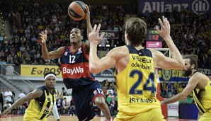 Jan Vesely und Co. waren eine Nummer zu groß für Alex Renfroe (l.) und den FC Bayern