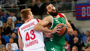 Bourousis war der Mann des Abends