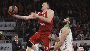 Daniel Theis und die Bamberger sind der einzige deutsche Vertreter in der Euroleague