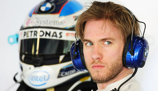 Nick Heidfeld hat schon fröhlicher ausgesehen