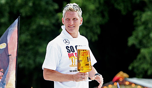 EM 2008, Deutschland, Fanmeile, Berlin, Empfang, DFB, Schweinsteiger