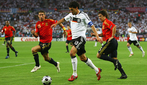 Wien, EM-Finale, EURO, Ballack, Fabregas, Torres, Xavi, Schweinsteiger, Casillas, Lehmann, Löw, Aragones