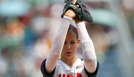 Cat Osterman macht nicht nur auf dem Softball-Platz eine gute Figur...