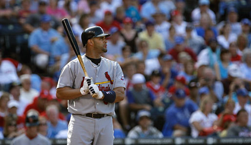 Albert Pujols, St. Louis Cardinals, First Baseman - The Machine startet auch beim Homerun Derby