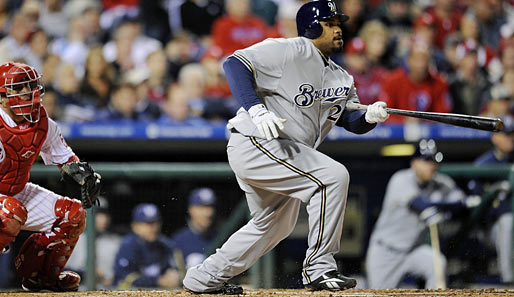 Weiter geht's mit den restlichen Teilnehmern am Homerun Derby: Prince Fielder, Milwaukee Brewers, First Baseman