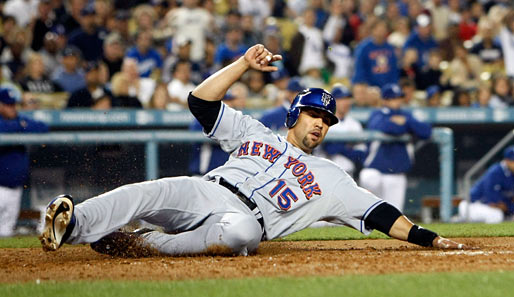 Und jetzt die Starter der National League: Los geht's mit Carlos Beltran, New York Mets, Center Fielder