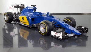 Sauber wechselt seine Farben! Dank Felipe Nasrs Sponsor ist der C34 in blau und gelb lackiert