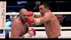 Und auch wenn Klitschko gelegentlich Treffer landet - Fury scheint das nicht zu beeindrucken