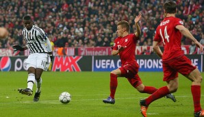 BAYERN MÜNCHEN – JUVENTUS TURIN 4:2 n.E.: Vorhang auf für einen Thriller der Extraklasse. Paul Pogba und die Alte Dame erwischten einen perfekten Start