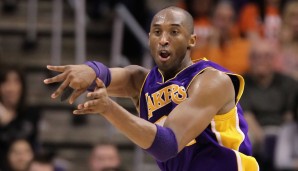 Platz 33: KOBE BRYANT - 6.306 Assists in 1.346 Spielen - Lakers