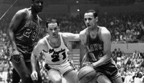 Platz 16: LENNY WILKENS - 7.211 Assists in 1.077 Spielen - Hawks, Sonics, Cavaliers, Trail Blazers