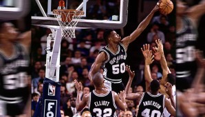 Platz 6: David Robinson - 2.954 Blocks in 987 Spielen - Spurs