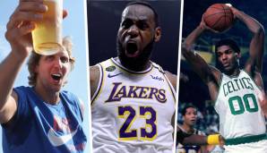 Nächster Meilenstein für LeBron: Am Dienstag rückte der King in die Top 25 der meisten Regular-Season-Spiele aller Zeiten vor - heute Nacht gegen Denver (ab 4 Uhr live auf DAZN) schnappt er sich die nächste Legende. Wir stellen die Marathonmänner vor!