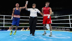 Die Kampfrichter entschieden einstimmig: Vladimir Nikitin hat besser geboxt als Michael Conlan. Der Ire konnte es nicht fassen