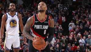 61 Punkte: DAMIAN LILLARD (Portland Trail Blazers) legte im Kalenderjahr 2020 zweimal diese Punkteausbeute auf. Dazu noch ein weiteres Spiel mit 60 Punkten