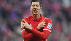 Platz 10: Robert Lewandowski (12 Jokertore)