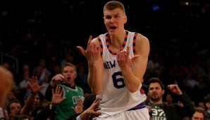 Platz 7: Kristaps Porzingis, New York Knicks (Keine Veränderung)