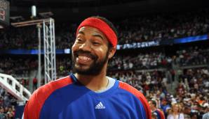 Am 20. Februar 2004 angelten sich die ohnehin schon starken Pistons Rasheed Wallace per Trade aus Atlanta. Auch die Celtics waren involviert. Abgeben musste Motor City nur Reservisten und Picks. Ein paar Monate später wurden sie mit Sheed Meister!