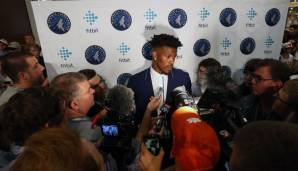 Jimmy Butler, die Erste! Gemeinsam mit einem Pick (Justin Patton) wurde er im Sommer 2017 für Zach LaVine, Lauri Markkanen und Kris Dunn zu den T-Wolves getradet - damals waren beide Seiten noch voller Euphorie.