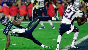 10 Punkte: Super Bowl 49 - New England Patriots vs. Seattle Seahawks 28:24. Ein sensationelles Spiel! Die Seahawks zogen im 3. Viertel auf 24:14 davon, Brady führte die Pats gegen die Legion of Boom zurück - ehe Butlers Pick das Spiel entschied