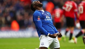 Platz 8: Romelu Lukaku (FC Everton), Großchancen: 22, Quote: 68,18 Prozent - Tore insgesamt: 21