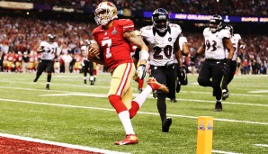 KAEPERNICK: Der 29-Jährige erlebte seine Hoch-Phase 2012 und 2013, als er Alex Smith verdrängte und mit den 49ers bis in den Super Bowl marschierte. Mitentscheidend: Kaeps Fähigkeit, in San Franciscos starkem Run Game ebenfalls als Runner zu glänzen