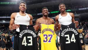 KOSTAS ANTETOKOUNMPO (23, Power Forward) - bleibt bei den Los Angeles Lakers - Vertrag: Two-Way-Contract