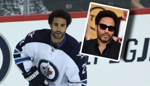 Der ehemalige Eishockey-Profi Johnny Oduya lebt offenbar das Rockstar-Life mit allem Drum und Dran. Lenny Kravitz dient wohl als Blaupause