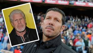 Zurück zu Diego Simeone. Der Atletico-Coach kann sich dank Schauspieler Ron Perlman sicher sein, wie er in ein paar Jahren aussehen wird.