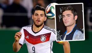 Spätestens jetzt wird Kevin Volland zum Frauenschwarm. Er muss nur noch die Stimme von Zac Efron imitieren.