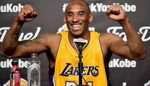 Platz 4: KOBE BRYANT - 5.640 Punkte in 220 Spielen - Los Angeles Lakers