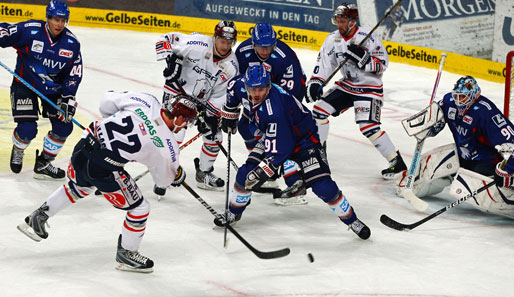 Die Adler Mannheim gewannen zu Hause gegen den deutschen Meister aus Berlin