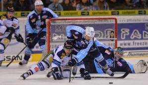 Nico Kraemmer und die Hamburg Freezers gehen als Favoriten ins Halbfinale der Play Offs