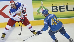 Alexander Ovechkin (l.) und Russland sind weiter nicht zu stoppen