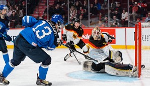 Kevin Reich und Co. hatten auch gegen Weltmeister Finnland das Nachsehen