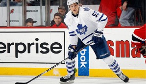 Korbinian Holzer hat die Maple Leafs verlassen und spielt nun für Anaheim