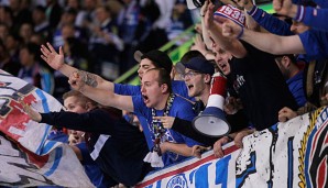 Die Fans der Adler sind am Sonntag in Iserlohn dabei