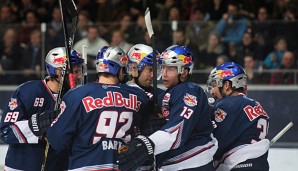 Red Bull München bezwang die Straubing Tigers mit 2:1