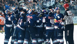 Der EHC Red Bull München konnte Spiel 1 gegen die Grizzlys Wolfsburg für sich entscheiden