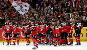 Die Haie feierten einen Kantersieg in der heimischen Lanxess-Arena